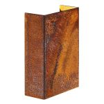 Nordlux Fold 10 Acciaio Corten Luce Da Parete Arrugginito Up & Down 7.5W 225lm - 830 Luce Calda - 
