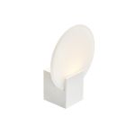 Nordlux Hester Luce Da Parete Vetro Bianca - 9.5W 900lm - 930 Luce Calda -  | IP44 - Miglior Resa Cromatica - A 3 Livelli Dimmerabile