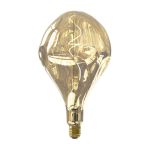 Calex XXL Organic Evo Champagne LED E27 Filamento 6W 100lm- 818 Bianco Molto Caldo | Dimmerabile
