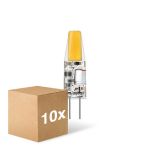 Confezione Multipack 10x Philips LED Capsula CorePro G4 Chiara 1.7W 200lm - 827 Bianco Molto Caldo | Sostitutiva 20W