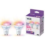 Pacco doppio 2x WiZ Smart Faretti LED GU10 PAR16 5W 400lm 36D | Miglior Resa Cromatica - Dimmerabile - Sostitutiva 50W