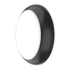 Noxion Bulkhead LED Pro V2 12/16/20W 2400lm - 830-840-865 CCT | 325mm - IP65 - Sensore di Movimento e Luce - Emergenza 3H + Il Anello Nero