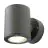SLV Sitra Luce Da Parete Aluminium Grigio Up & Down | Luce Esternaing - IP44 - Adatto per 2x GX53