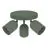Eglo Soffitto Faretti Tilston Acciaio Verde | Adatto per 3x E14
