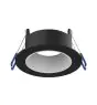 Noxion Faretti LED Ares Profondo ring Nero - con Inner Il Anello Bianca | Ritaglio 68mm - incl. GU10 Fitting