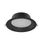 Noxion Downlight LED Hera Medio Incasso Nero 21W 2400lm - 827-840 CCT | 226mm - Ritaglio 200mm