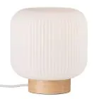 Nordlux Lampada Da Tavolo Milford Vetro Marrone | Adatto per 1x E27