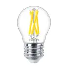 Philips MASTER LED E27 Sferica Filamento Chiara 3.5W 470lm - 922-927 Dim To Warm | Miglior Resa Cromatica - Dimmerabile - Sostitutiva 40W