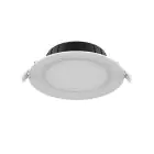 Noxion Downlight LED Hera Piatto Incasso Bianca 9W 900lm 80D - 827-830-840 CCT | 146mm - Ritaglio 120mm